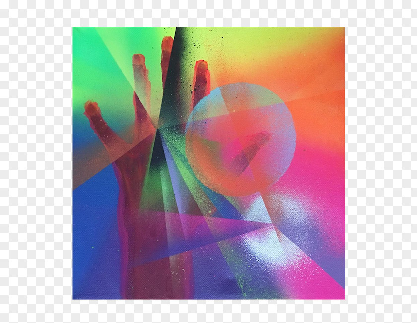 Hand Light Artist Graphic Design Canvas PNG