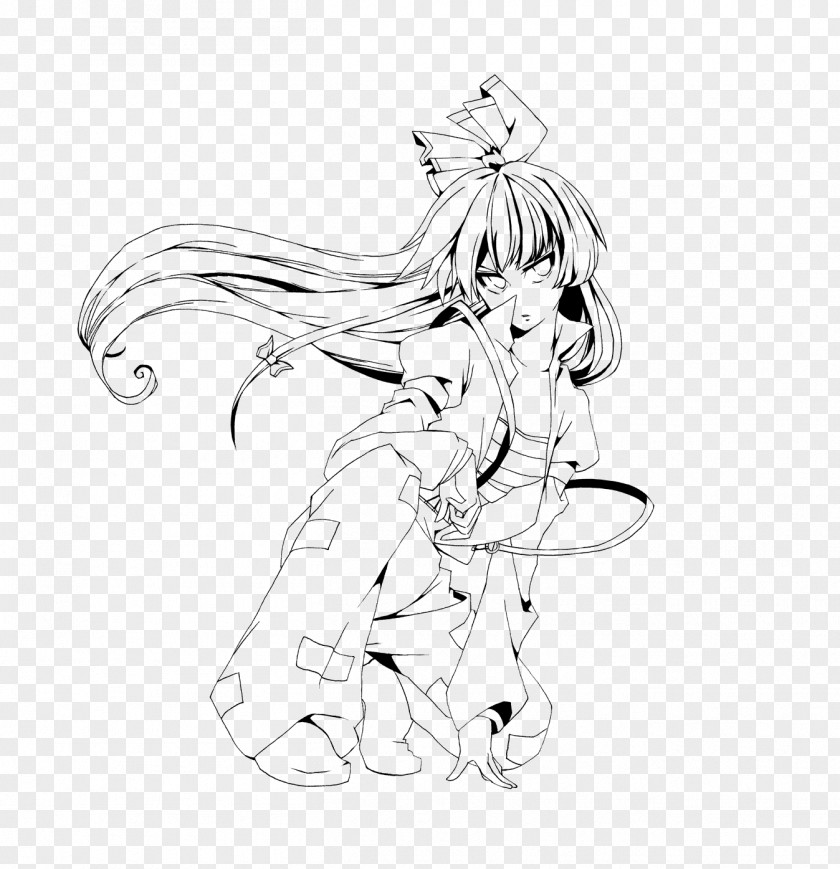 Line Art Cartoon Anime Sketch PNG art Sketch, clipart PNG