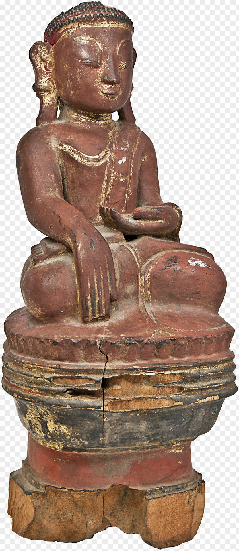 Buddha Classical Sculpture Stone Carving Figurine Ancient History PNG