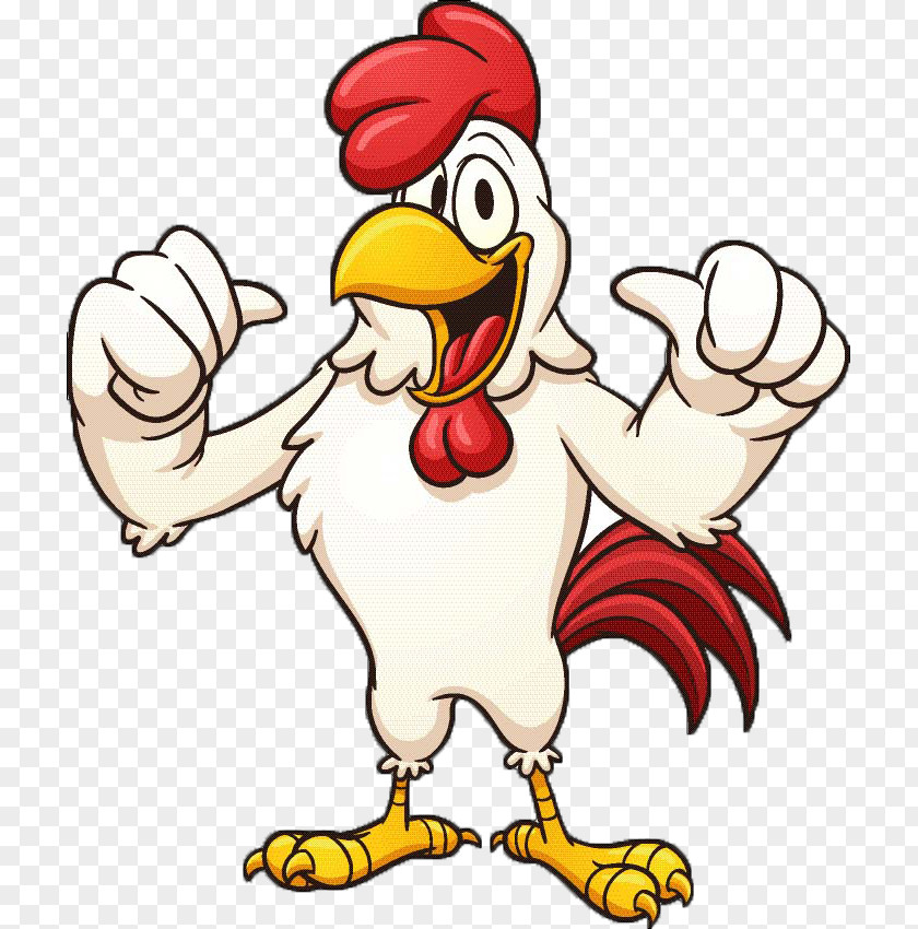 Chicken Rooster Cartoon Clip Art PNG