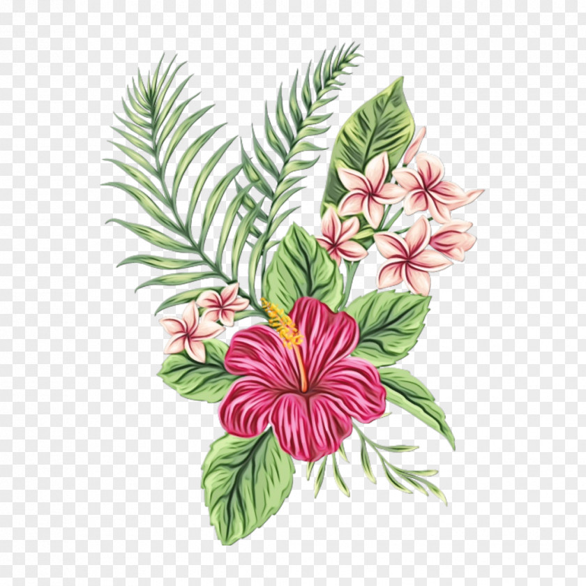 Cut Flowers Artificial Flower Bouquet Of Drawing PNG