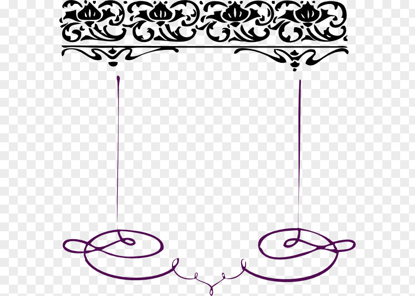 Fancy Line Borders And Frames Picture Clip Art PNG