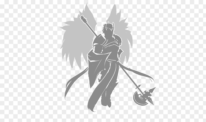 Guardian Angel Cartoon Drawing Silhouette Line Art PNG