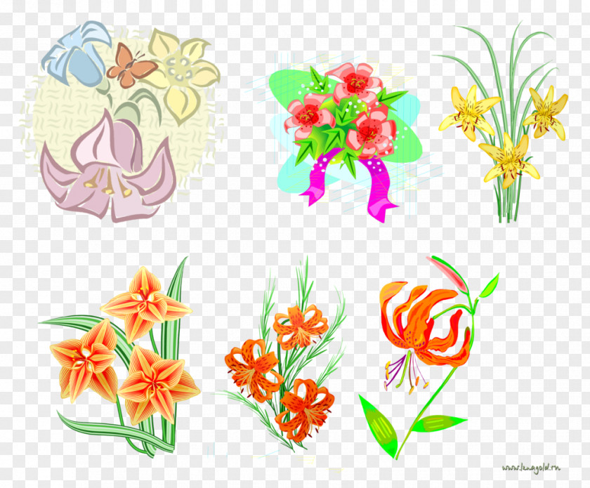 Jewelry Lilies Floral Design Image Daffodil PNG