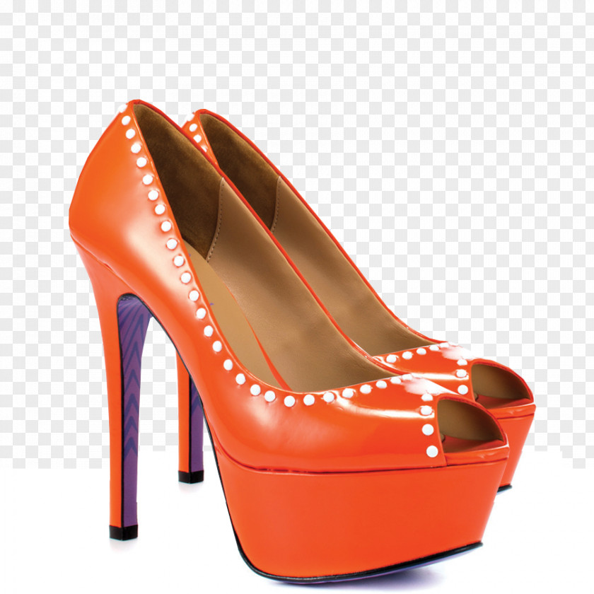 Orange Gucci Shoes For Women Product Design Heel Shoe PNG