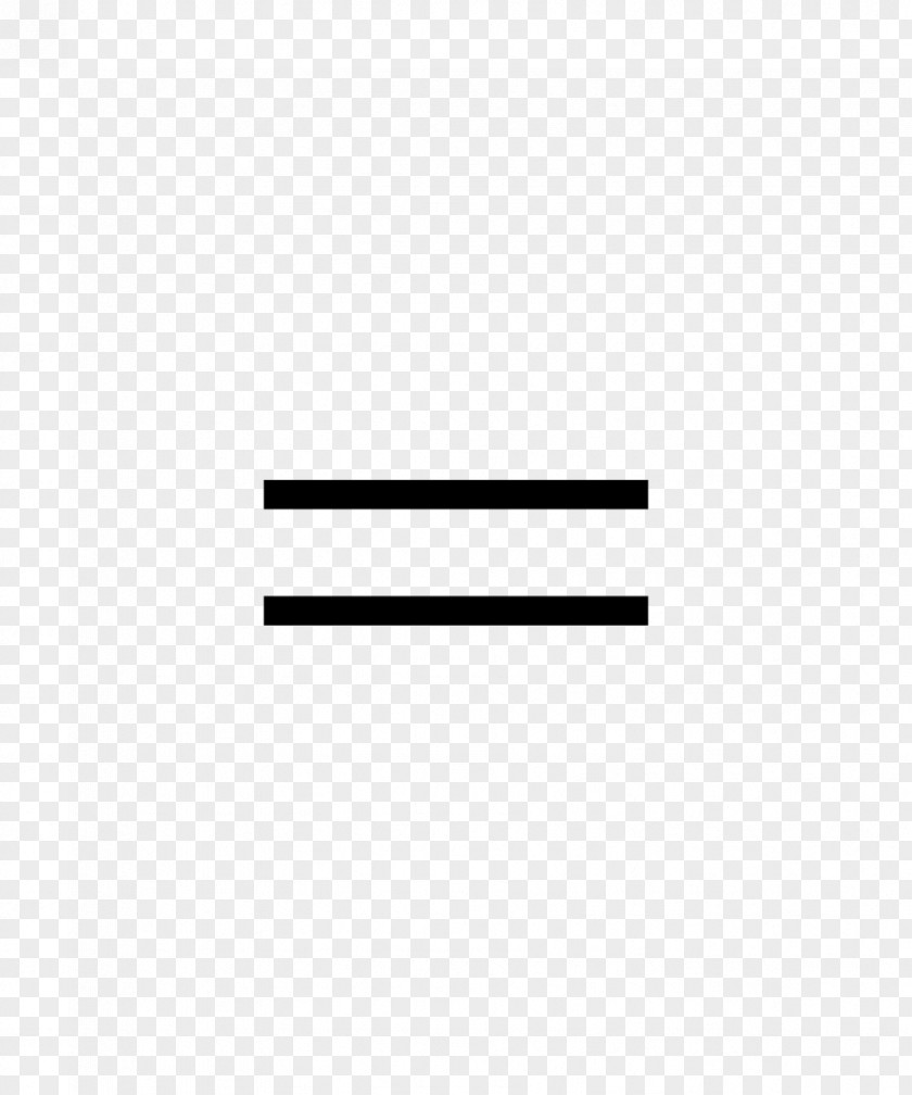 Paragraph Vector Equals Sign Symbol Equality PNG