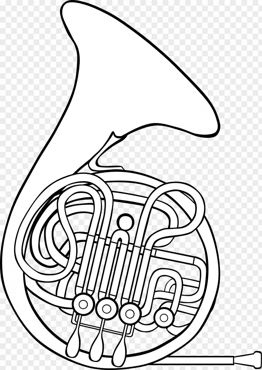 Rita Ora French Horns Coloring Book Tuba Drawing PNG