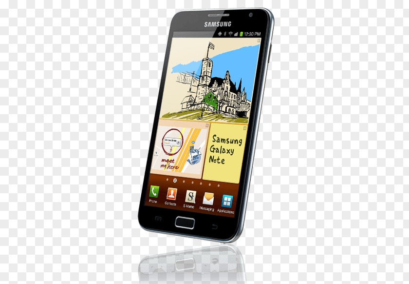 Samsung Galaxy Note II 4 Android PNG