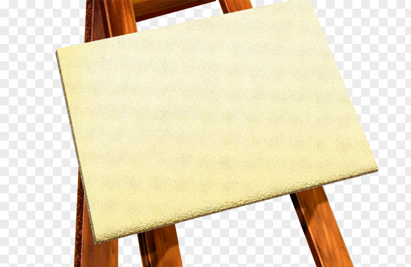The Stone Sketchpad Wood Easel Drawing PNG