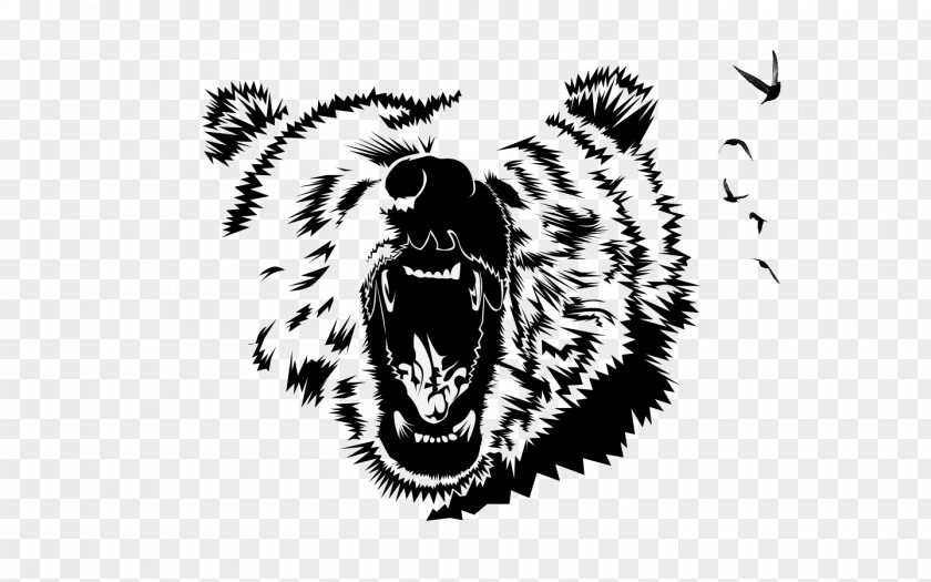 Bear Grizzly Drawing Film PNG