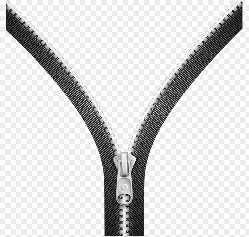 Black Zipper Icon PNG