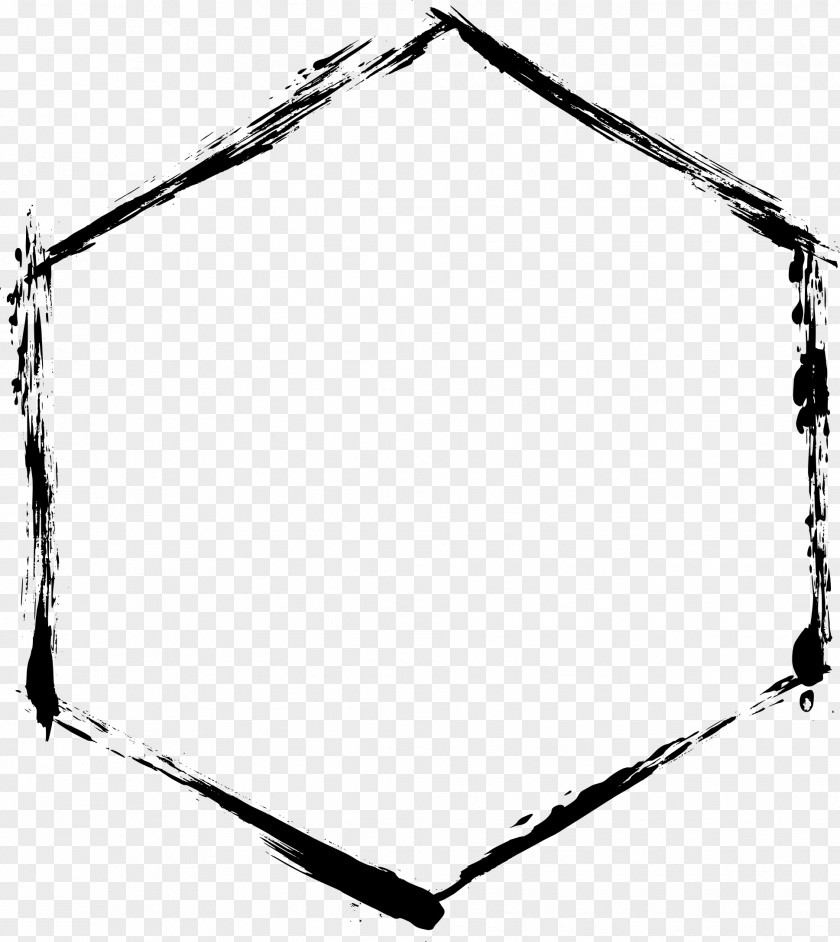 Circle Frame Hexagon Clip Art PNG
