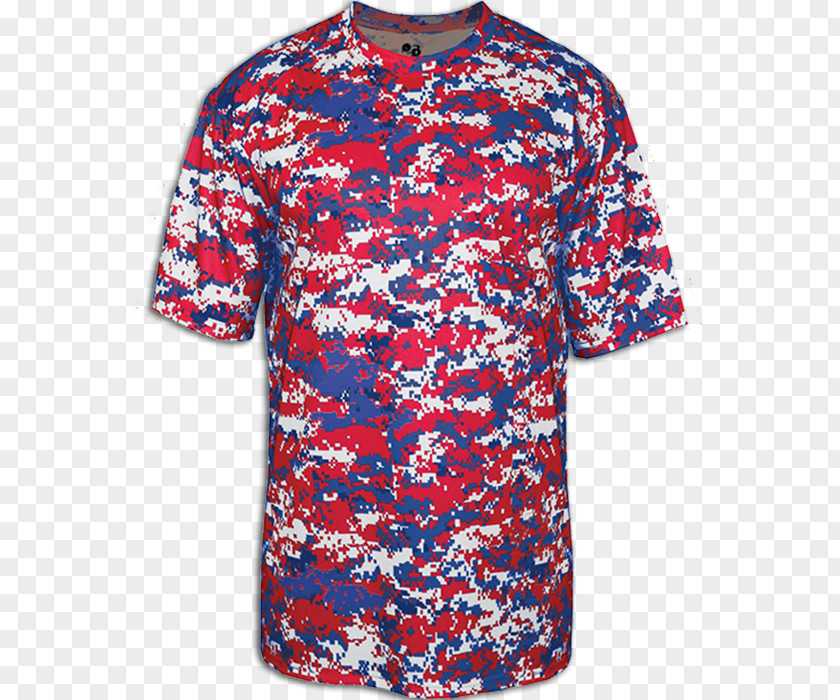 Jerseys Long-sleeved T-shirt Multi-scale Camouflage PNG