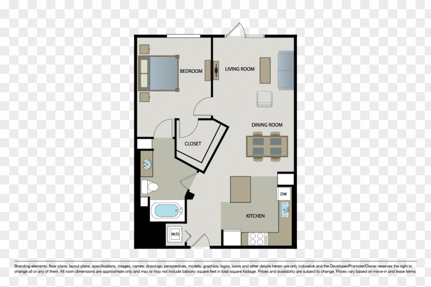 Layout Plan Floor The Dylan Apartments Bathroom PNG