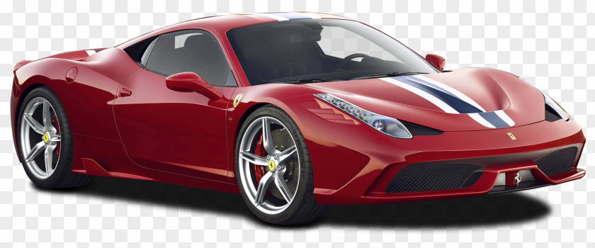 Red Ferrari 458 Speciale Car 2014 2015 International Motor Show Germany PNG