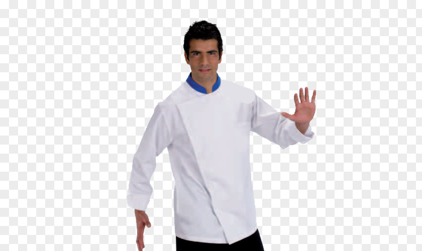 T-shirt Chef's Uniform Dress Shirt Shoulder Collar PNG
