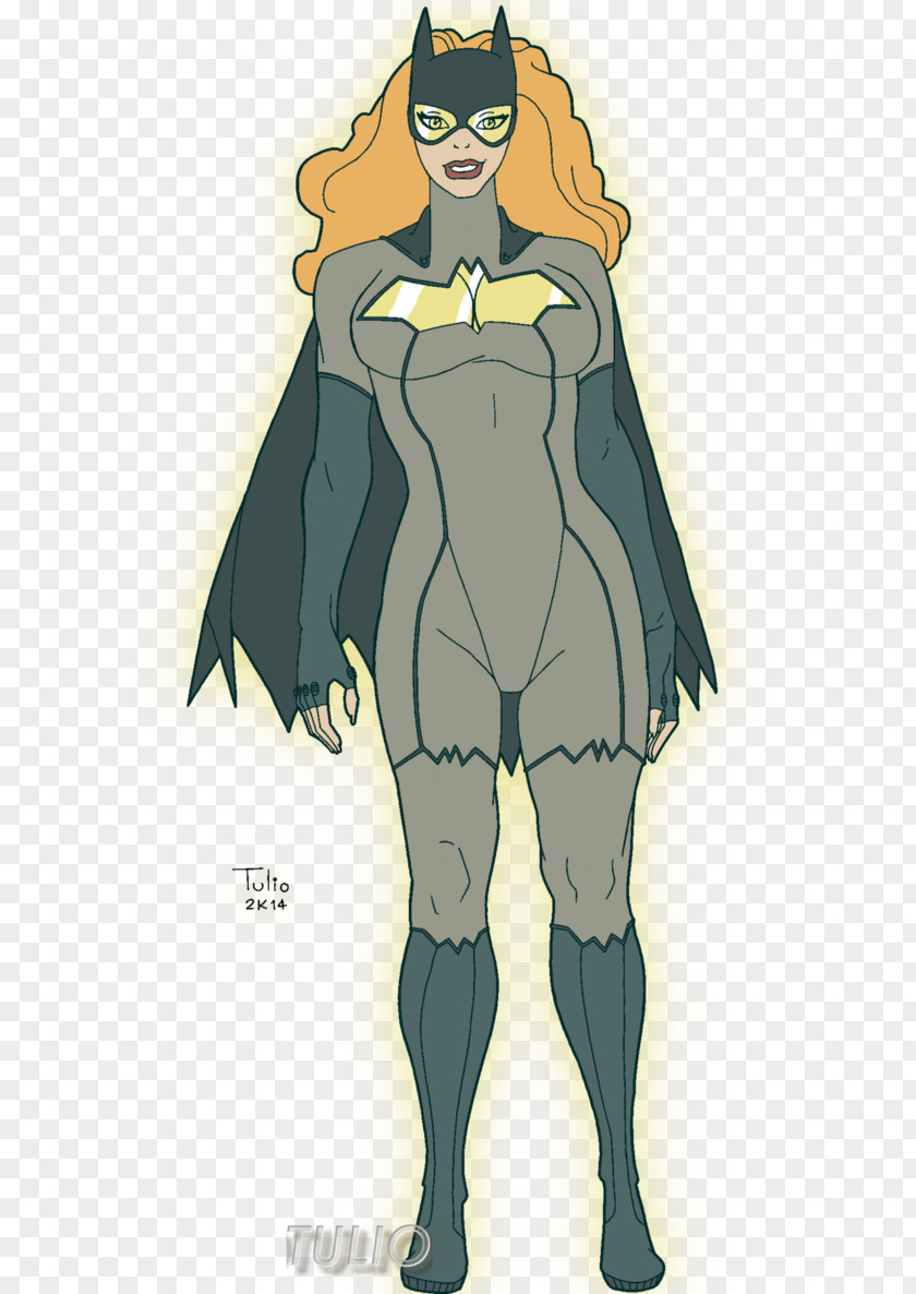 Batgirl Cartoon Fiction Fashion Illustration PNG