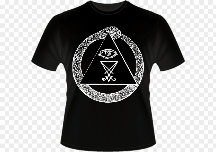 Ouroboros Occult Printed T-shirt Hoodie Clothing PNG