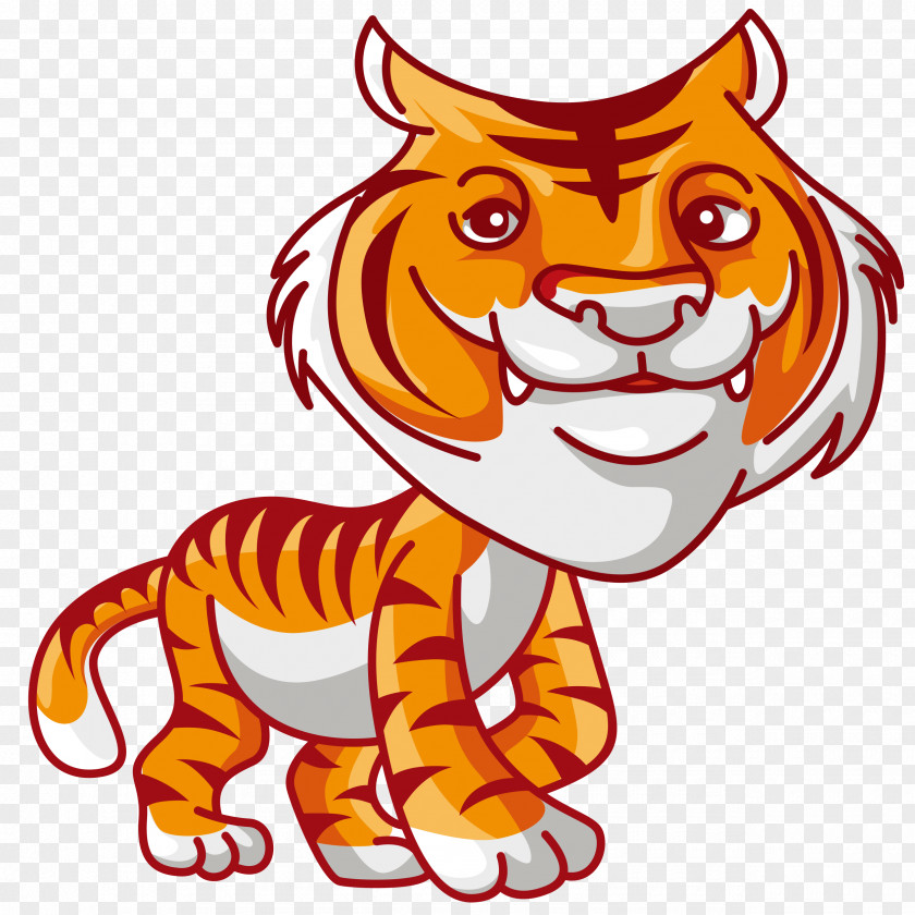Tiger Illustration Image Lion Design PNG