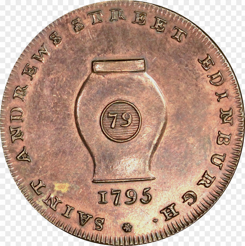 Token Coin Copper Medal Bronze Circle PNG