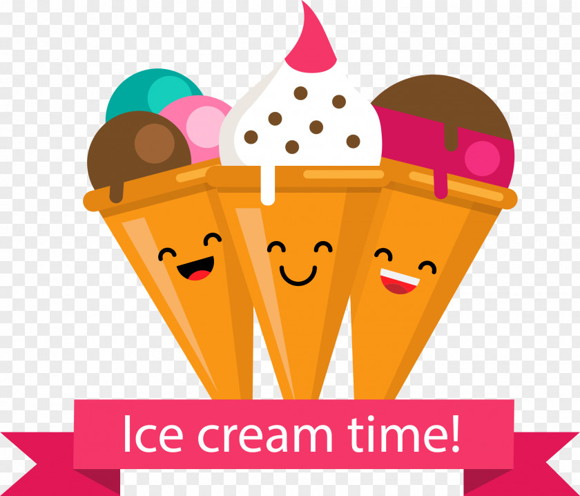 Cuddly Ice Cream Parlor Dessert Image PNG