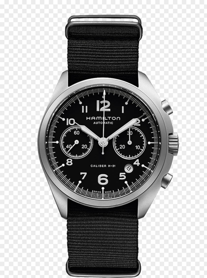 Hamilton Watch Watches Black Men's Company Chronograph 0506147919 Omega Chrono-Quartz PNG