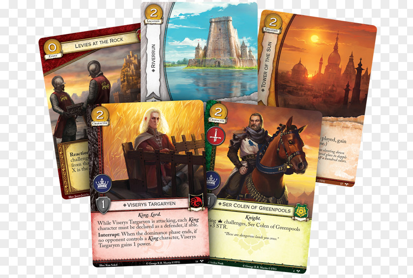 King Card Game A Of Thrones: Second Edition Seven Kingdoms Netrunner PNG