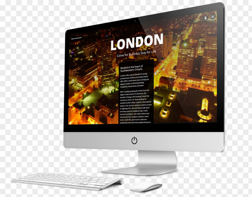 London Economic Development Corporation Computer Monitors Desktop Computers Personal PNG