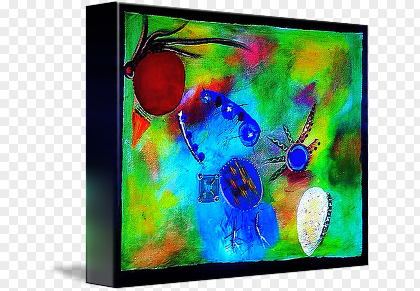 Whats Up Acrylic Paint Modern Art Visual Arts Picture Frames PNG