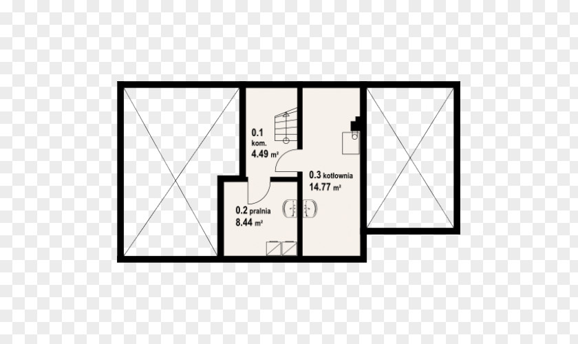 Angle Paper Floor Plan White PNG
