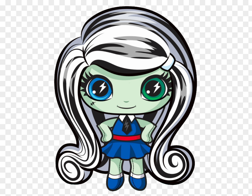 Ghoul Frankie Stein Frankenstein Monster High Doll PNG