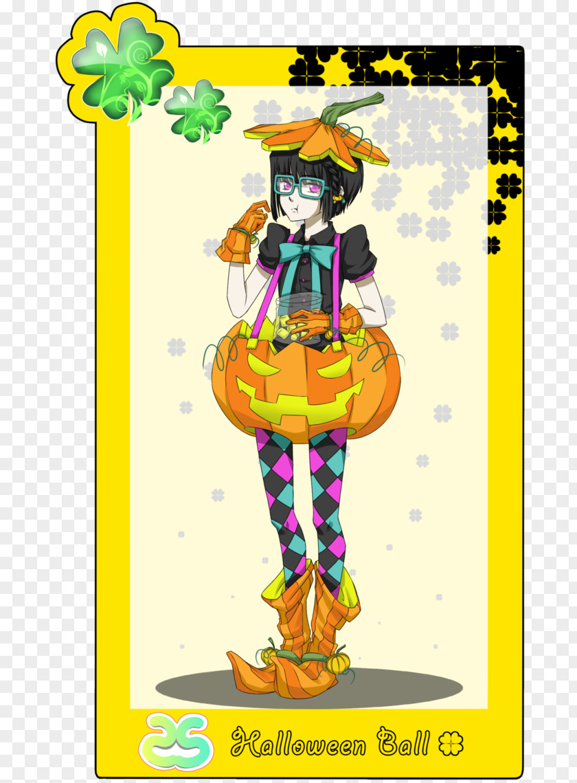 Halloween Ball Character Fiction Clip Art PNG