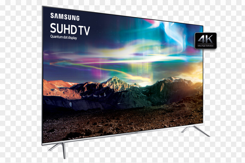 Samsung 4K Resolution Smart TV LED-backlit LCD Ultra-high-definition Television PNG