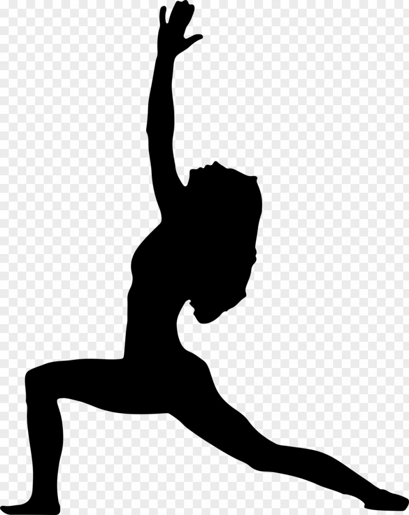 Yoga Silhouette Clip Art PNG