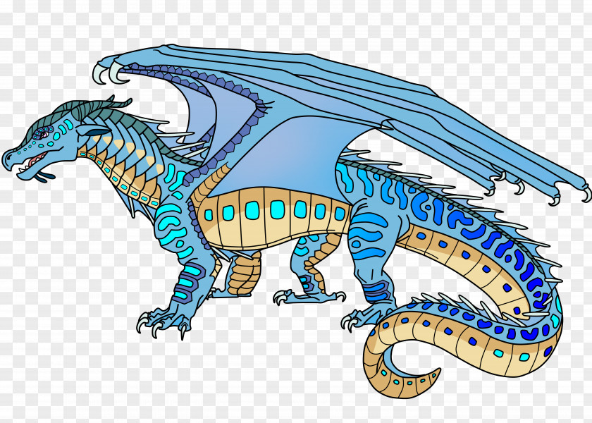 Dragon Wings Of Fire Darkstalker Colored PNG