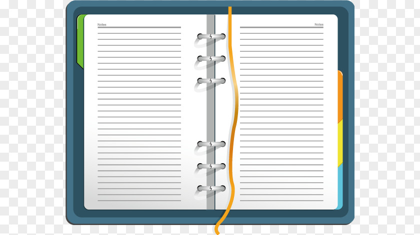 Notebook Diary Euclidean Vector PNG