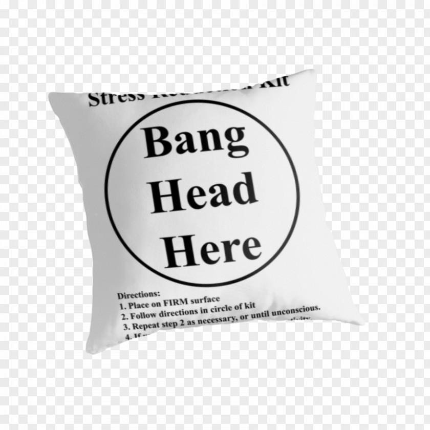 Pillow Cushion Stress Management Product Humour PNG