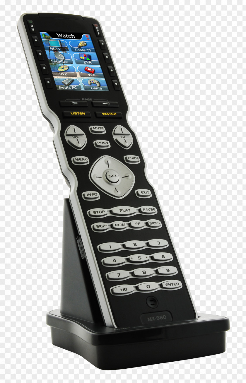 Worth Remembering Moments URC (Universal Remote Control) Controls Feature Phone MX-980 255 Device IR RF With Color LCD PNG
