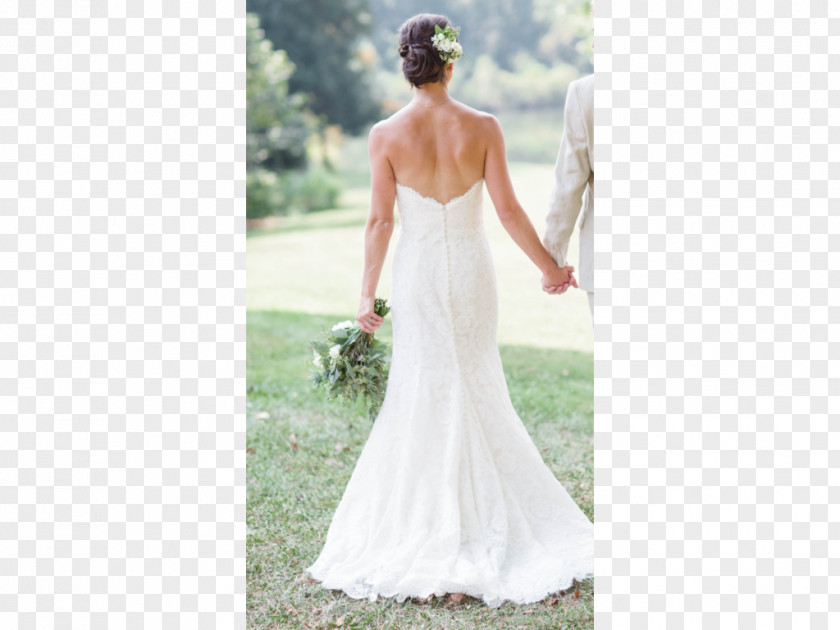 Blush Floral Wedding Dress Bride Clothing PNG