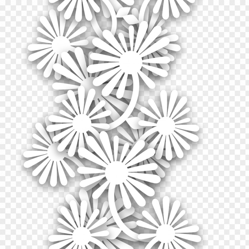 Line Symmetry White Point Pattern PNG