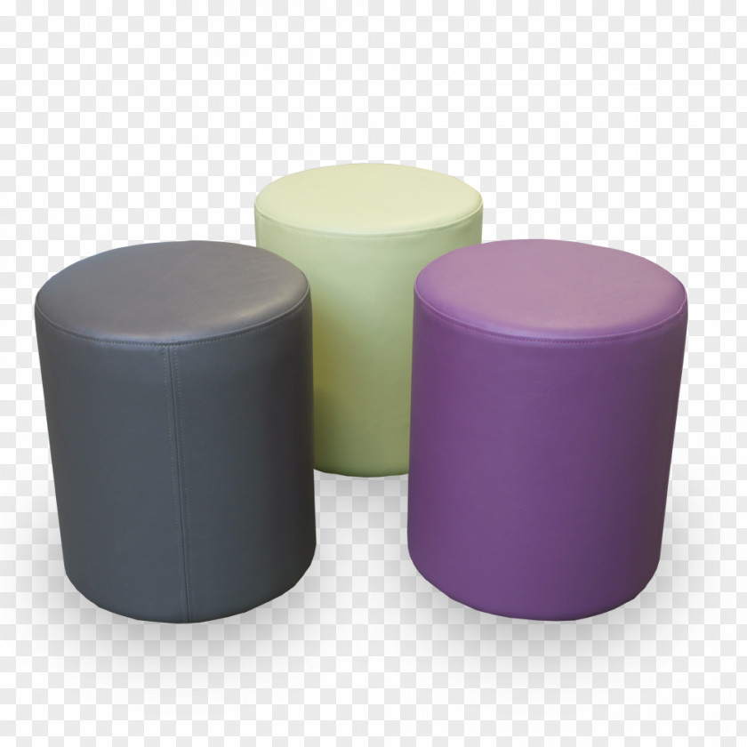 Artificial Leather Foot Rests Cylinder PNG