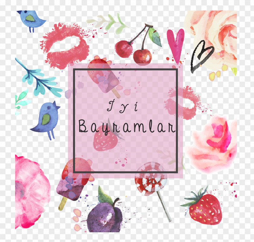 Bayram Towel Summer Love PNG