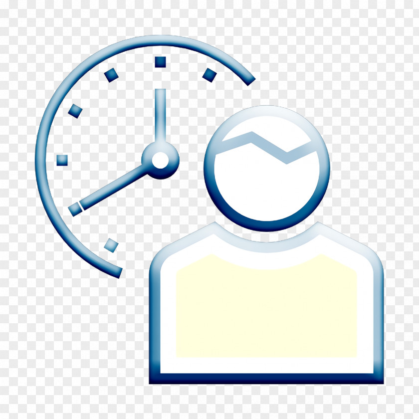 Business And Office Icon Clock Work Schedule PNG