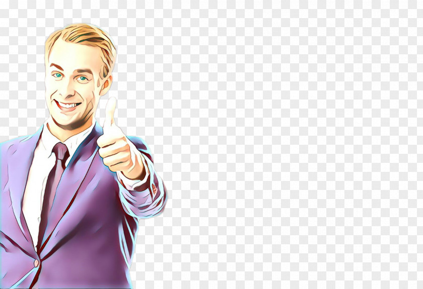 Business Happy Businessperson Gesture Smile Finger PNG