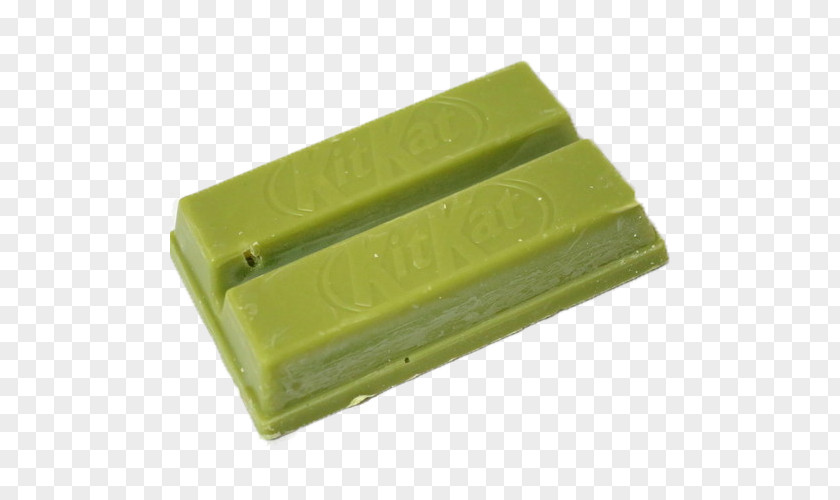 Green Tea Matcha Kit Kat Low Poly PNG