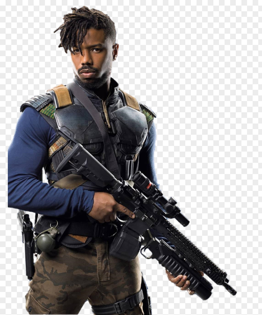 Marvel Black Panther Erik Killmonger Michael B. Jordan YouTube Supervillain PNG