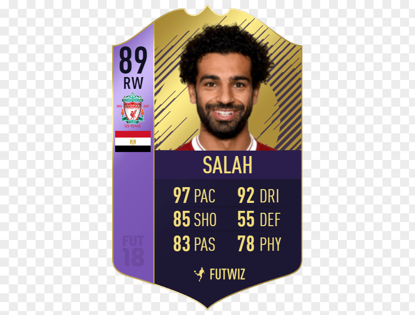 Muhammed Salah Mohamed FIFA 18 2017–18 Premier League Liverpool F.C. 19 PNG