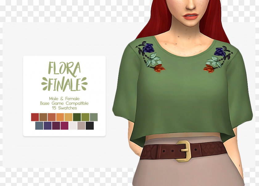 T-shirt The Sims 4 Clothing Skirt PNG