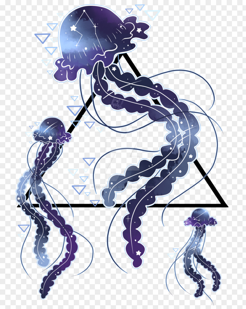 Watercolor Jellyfish Graphic Design Invertebrate Pattern PNG