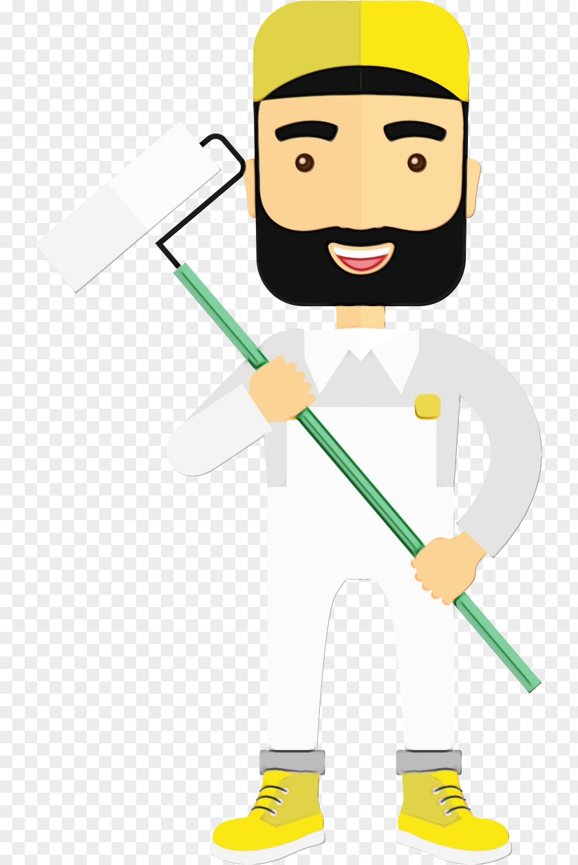 Cartoon Solid Swing+hit Mallet PNG